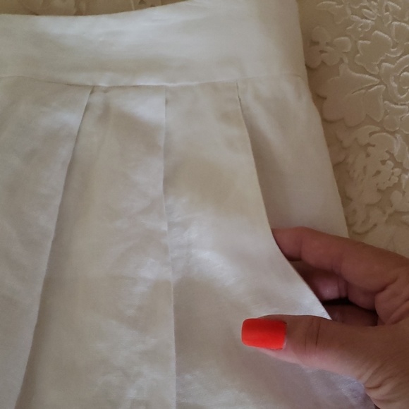 NWOT, DKNYC Linen Mini Skirt, 10 - Picture 4 of 6